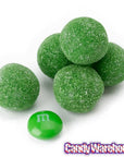 Sour Spanks Chewy Candy Balls - Green Apple: 5LB Bag - Candy Warehouse