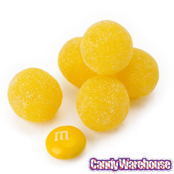 Sour Spanks Chewy Candy Balls - Lemon: 5LB Bag - Candy Warehouse