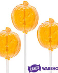 Sparkle Candy Pumpkin Lollipops: 100-Piece Bag