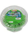 Spearmint Leaves Jelly Candy: 24-Ounce Tub - Candy Warehouse