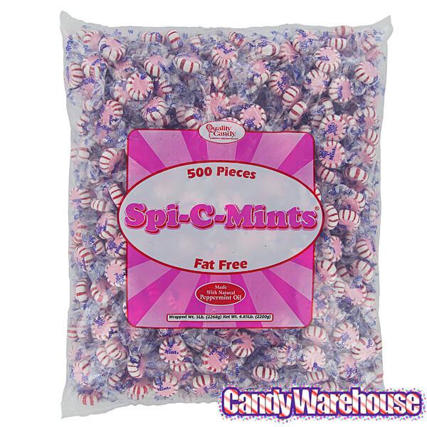 Spi-C-Mints Starlight Mints Candy: 5LB Bag - Candy Warehouse