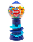 Spiral Fun 10-Inch Gumball Machine with Gumballs: Blue - Candy Warehouse