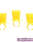 SpongeBob SquarePants Lollipop Candy Rings: 24-Piece Display - Candy Warehouse