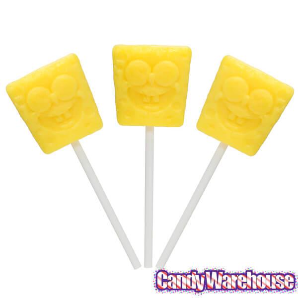 SpongeBob SquarePants Lollipops: 25-Piece Bag - Candy Warehouse