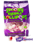 Spooky Eyeball Lollipops: 50-Piece Bag