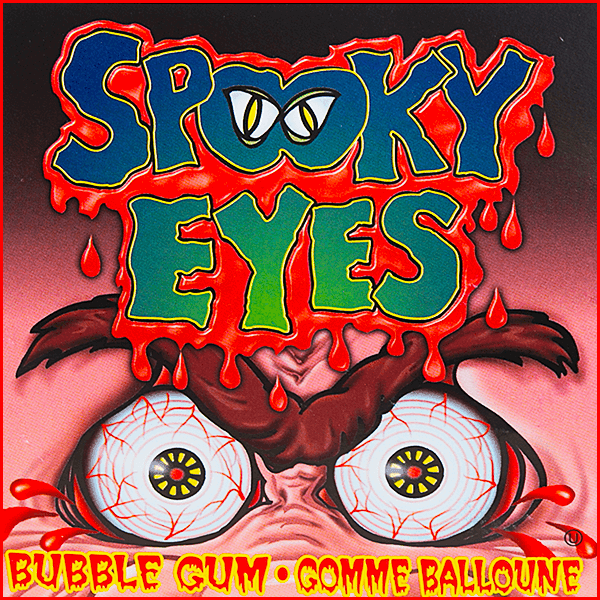 Spooky Eyeballs 1-Inch Gumballs: 850-Piece Case - Candy Warehouse