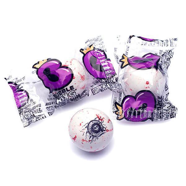 Spooky Eyes Bubble Gum Eyeballs - Wrapped: 100-Piece Bag - Candy Warehouse