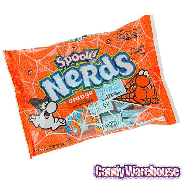 Spooky Nerds Candy Packs: 50-Piece Bag - Candy Warehouse