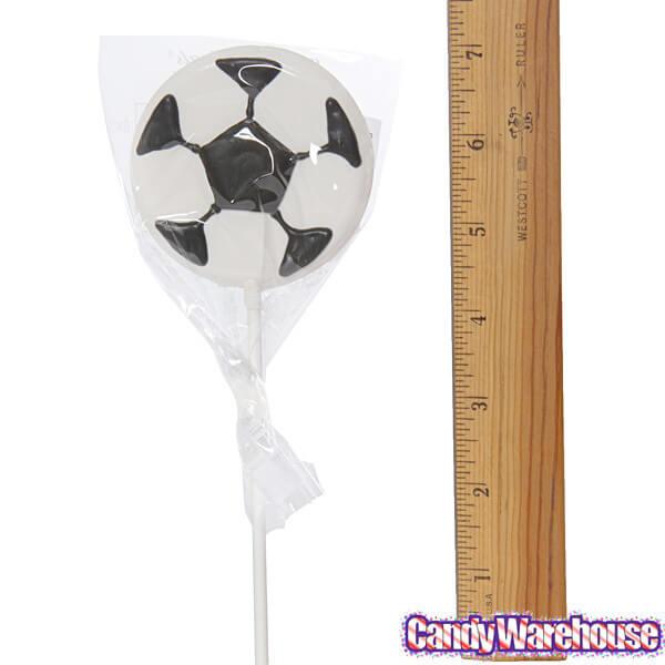 Sports Ball Shaped Pops: 12-Piece Pack - Candy Warehouse