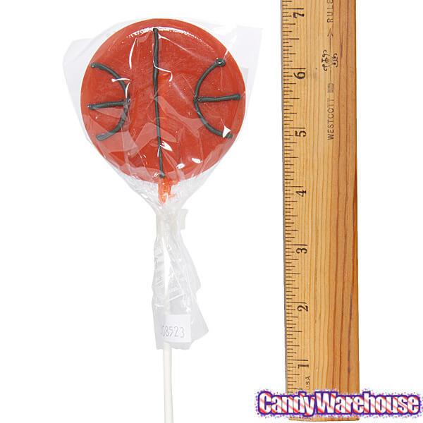 Sports Ball Shaped Pops: 12-Piece Pack - Candy Warehouse