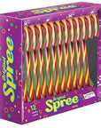 Spree Candy Canes: 12-Piece Box - Candy Warehouse