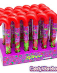 Spree Candy Filled Plastic Candy Cane Tubes: 24-Piece Box - Candy Warehouse