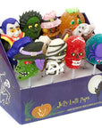 Squire Boone Halloween Characters Jelly Lollipops Candy: 12-Piece Box