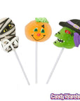 Squire Boone Halloween Characters Jelly Lollipops Candy: 12-Piece Box