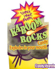 Squire Boone Kaboom Rocks Candy Test Tubes: 24-Piece Box - Candy Warehouse