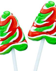 Squire Boone Teeny Christmas Tree Swirl Pops 96-Piece Box