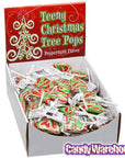 Squire Boone Teeny Christmas Tree Swirl Pops 96-Piece Box