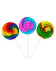 Squire Boone Teeny Tiny Swirl Lollipops: 48-Piece Box - Candy Warehouse