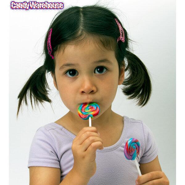 Squire Boone Teeny Tiny Swirl Lollipops: 48-Piece Box - Candy Warehouse