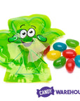 St. Patrick's Day Jelly Beans Candy in Shamrock Packs: 24-Piece Bag - Candy Warehouse