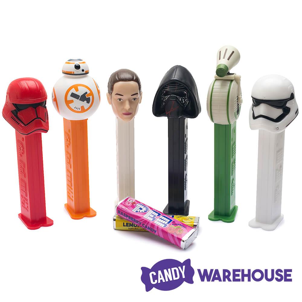 Star Wars PEZ Candy Packs: 12-Piece Display - Candy Warehouse