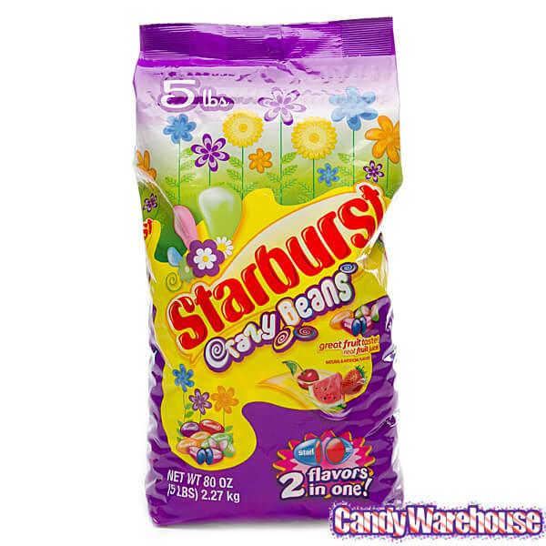 Starburst Crazy Beans Candy: 5LB Bag