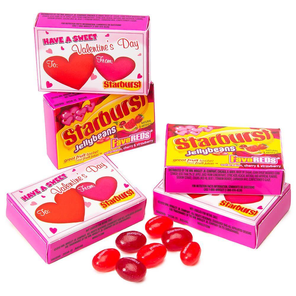 Starburst FaveREDs Jelly Beans Candy Packs: 30-Piece Bag - Candy Warehouse