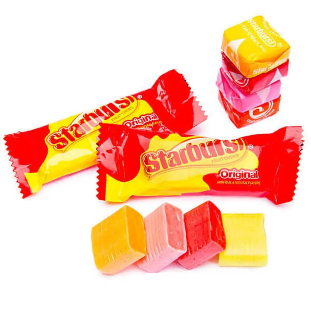 Starburst Fruit Chews Candy Fun Size Packs: 25LB Case – Candy Warehouse