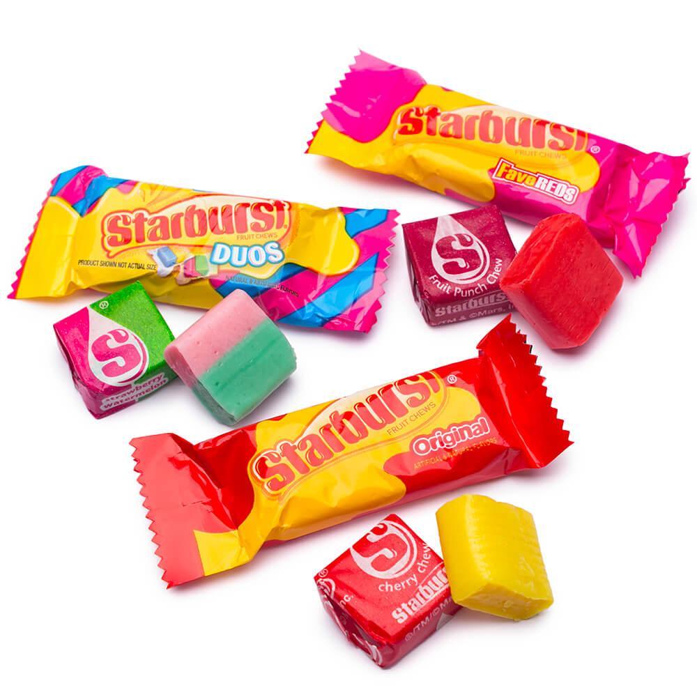 Starburst Fruit Chews Candy Fun Size Packs - Assorted: 85-Piece Bag - Candy Warehouse