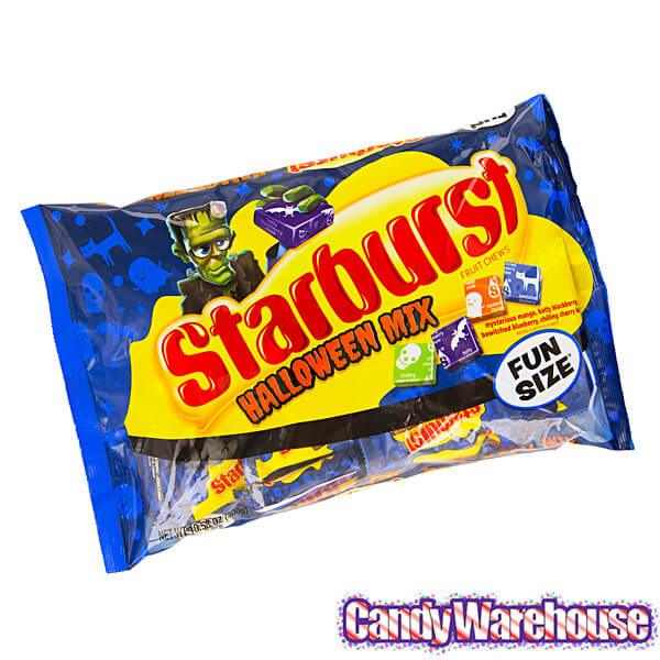 Starburst Fruit Chews Candy Fun Size Packs - Halloween Mix: 30-Piece Bag