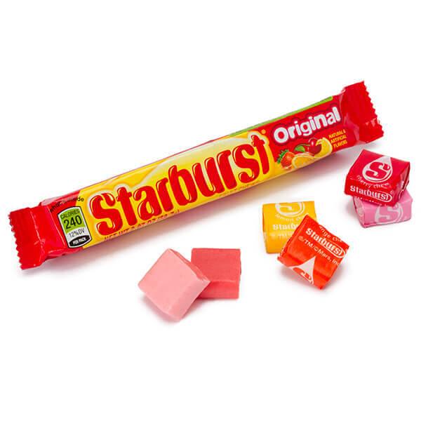 Starburst Fruit Chews Candy Packs - Original: 36-Piece Box - Candy Warehouse