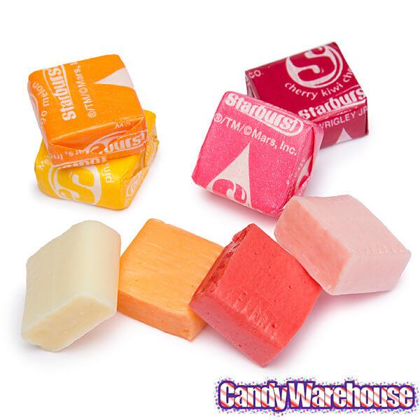 Starburst Fruit Chews Candy Packs - Tropical: 36-Piece Box - Candy Warehouse