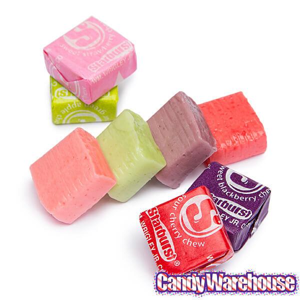 Starburst Fruit Chews King Size Candy Packs - Sweets and Sours: 15-Piece Box - Candy Warehouse