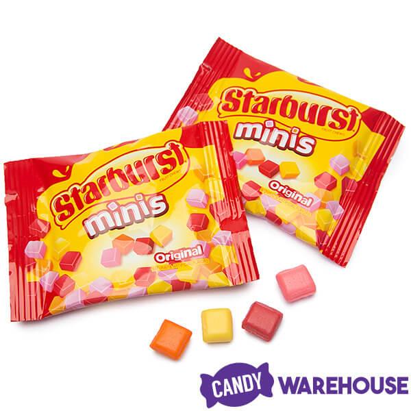 Starburst Minis Fruit Chews Candy Fun Size Packs - Original: 15-Piece Bag