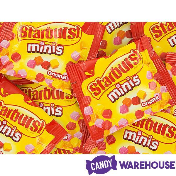 Starburst Minis Fruit Chews Candy Fun Size Packs - Original: 15-Piece Bag