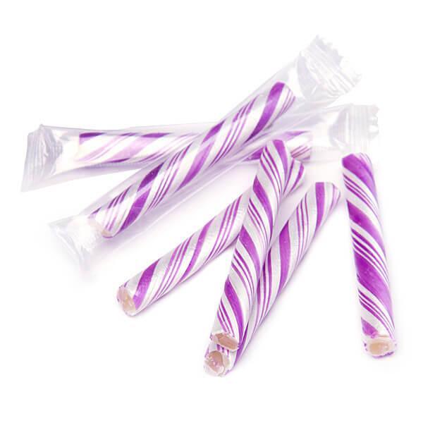 Sticklettes Petite Candy Sticks - Grape: 150-Piece Tub - Candy Warehouse