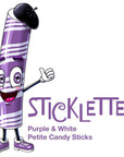 Sticklettes Petite Candy Sticks - Grape: 150-Piece Tub