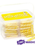 Sticklettes Petite Candy Sticks - Lemon: 150-Piece Tub