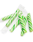 Sticklettes Petite Candy Sticks - Lime: 150-Piece Tub - Candy Warehouse