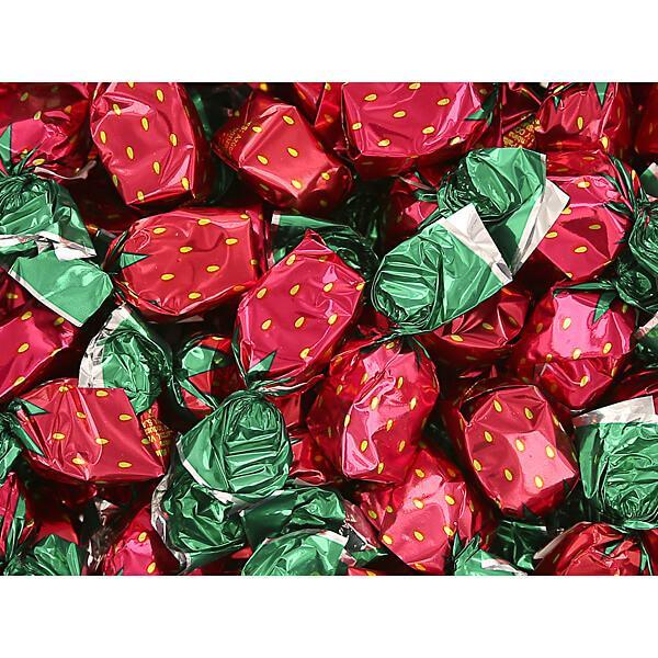 Strawberry Bon Bons Candy: 5LB Bag - Candy Warehouse