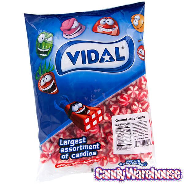 Strawberry Creme Twist Gumdrops Candy: 2KG Bag - Candy Warehouse