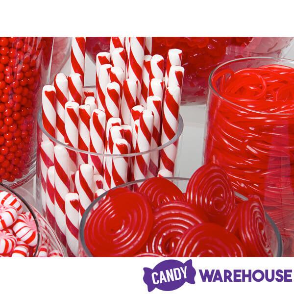 Strawberry Red Licorice Wheels: 2KG Bag - Candy Warehouse