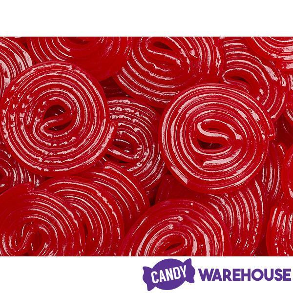 Strawberry Red Licorice Wheels: 2KG Bag - Candy Warehouse