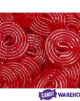 Strawberry Red Licorice Wheels: 2KG Bag - Candy Warehouse