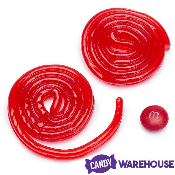 Strawberry Red Licorice Wheels: 2KG Bag - Candy Warehouse