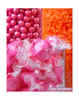 Sugar Candy Beads - Hot Pink: 2LB Bag - Candy Warehouse