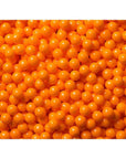 Sugar Candy Beads - Orange: 2LB Bag - Candy Warehouse