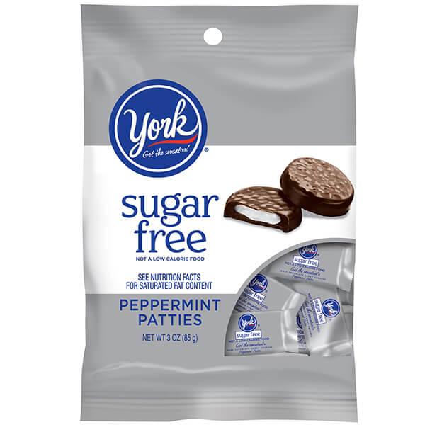 Sugar Free Mini York Peppermint Patties: 84-Piece Box - Candy Warehouse