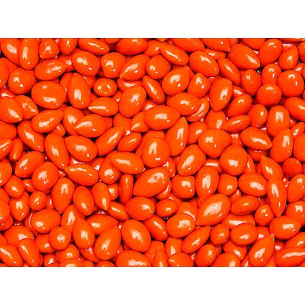 Sunbursts Chocolate Sunflower Seeds - Orange: 1LB Bag - Candy Warehouse