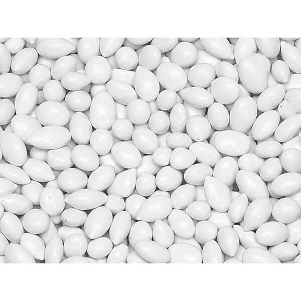 Sunbursts Chocolate Sunflower Seeds - White: 1LB Bag - Candy Warehouse